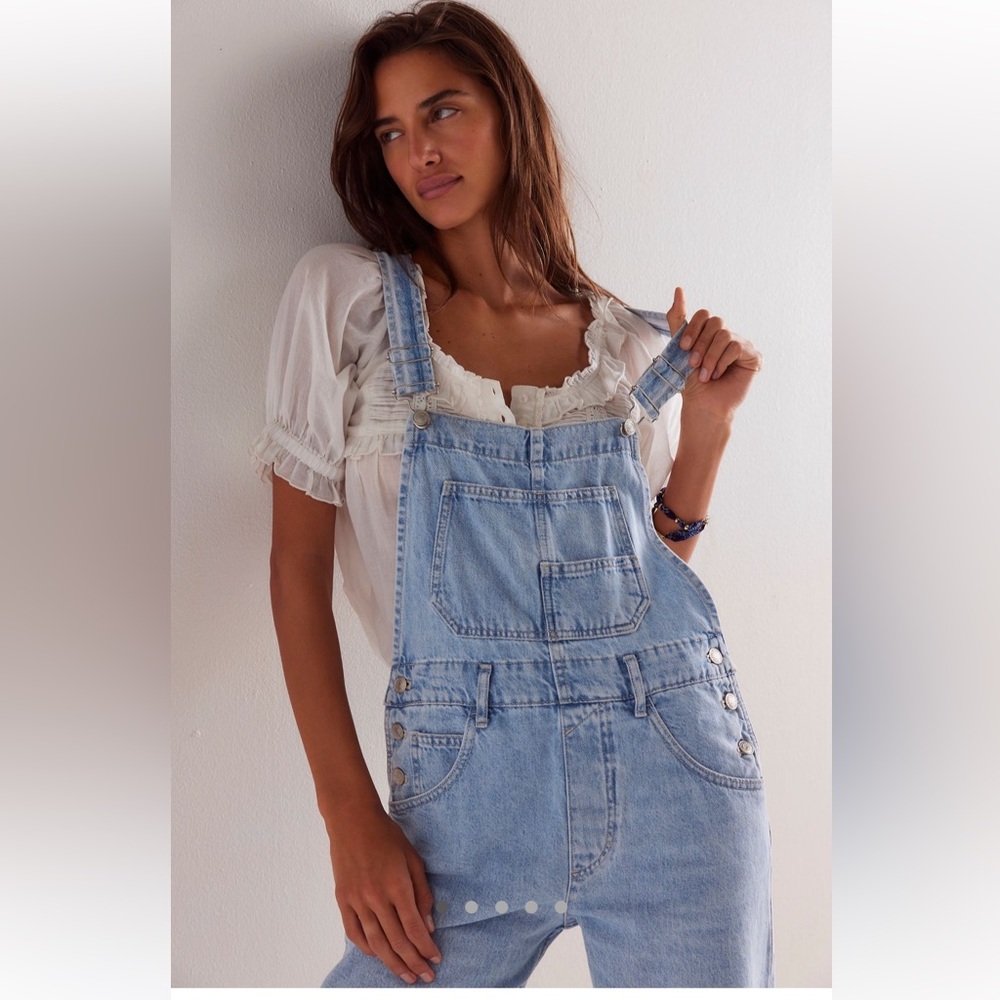 Free People Ziggy Denim Overalls